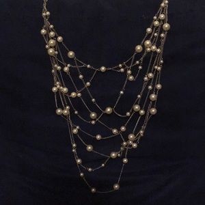 Long layered necklace